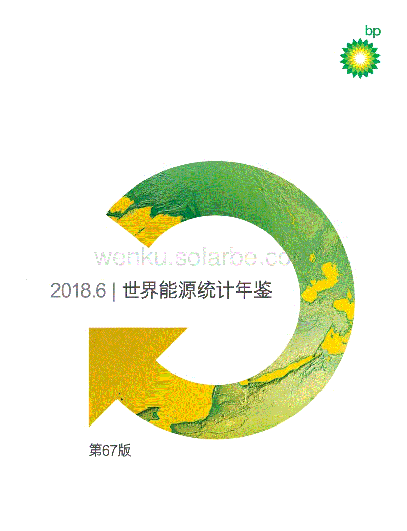 BP世界能源统计年鉴2018年6月  