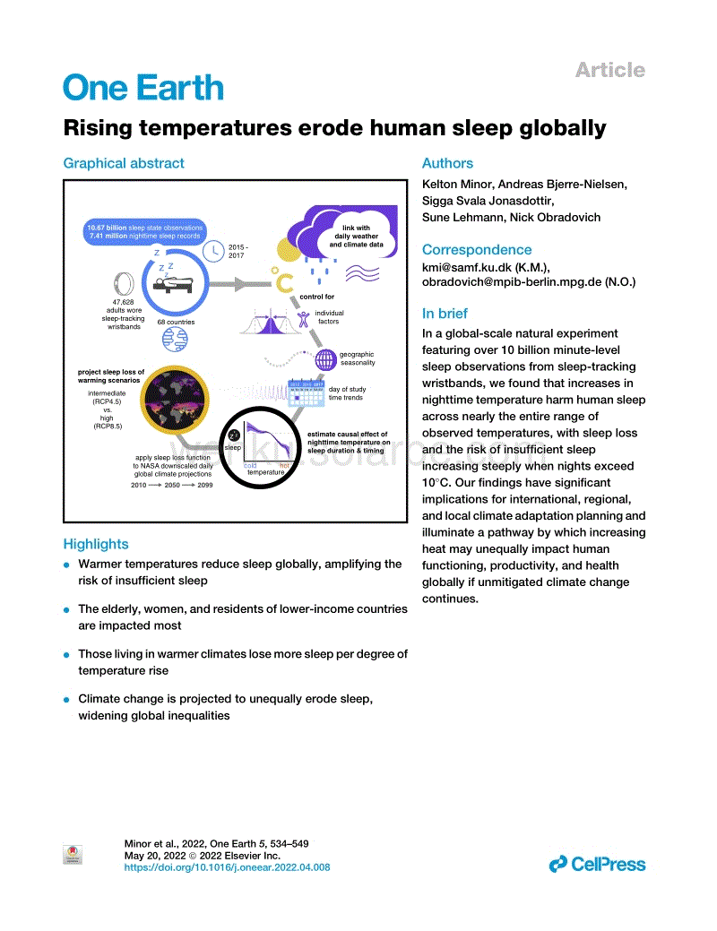 Kelton Minor：全球变暖影响睡眠质量（英）.pdf